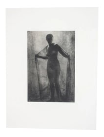 French Nude Original Gravure Print - J. Dudley Johnston, 1933