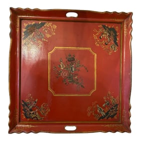 Early 20th Century Chinoiserie Tray