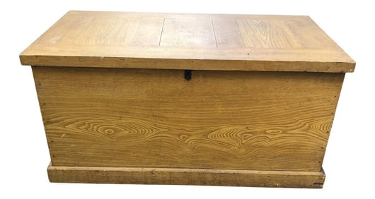 Large Vintage Oak Hope Chest