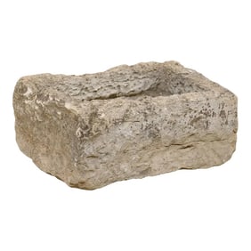Early 20th Century Spanish Carved-Stone Garden Trough