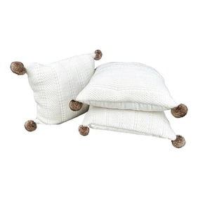 Oversized Cozy Sweater Pillows- Set of 3