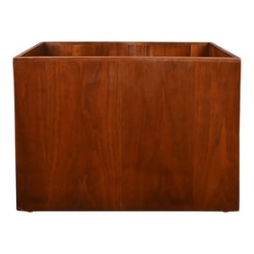 Mid-20th Century Mid Century Modern Scandinavian Modern Walnut Magazine or File Box