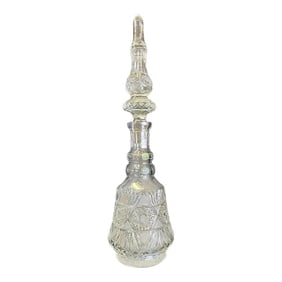 Bohemian Cut Crystal Decanter
