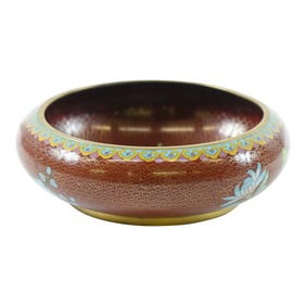 Mid 20th Century Far East Cloisonne Bowl