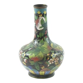 Antique Chinese Cloisonne Vase
