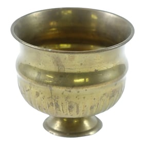 Mid 20th Century Brass Vase