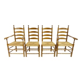 1990s Woven Chairs - Set of 4