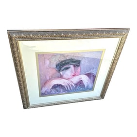 Barbara A. Wood "Sybill" Lithograph #460/974