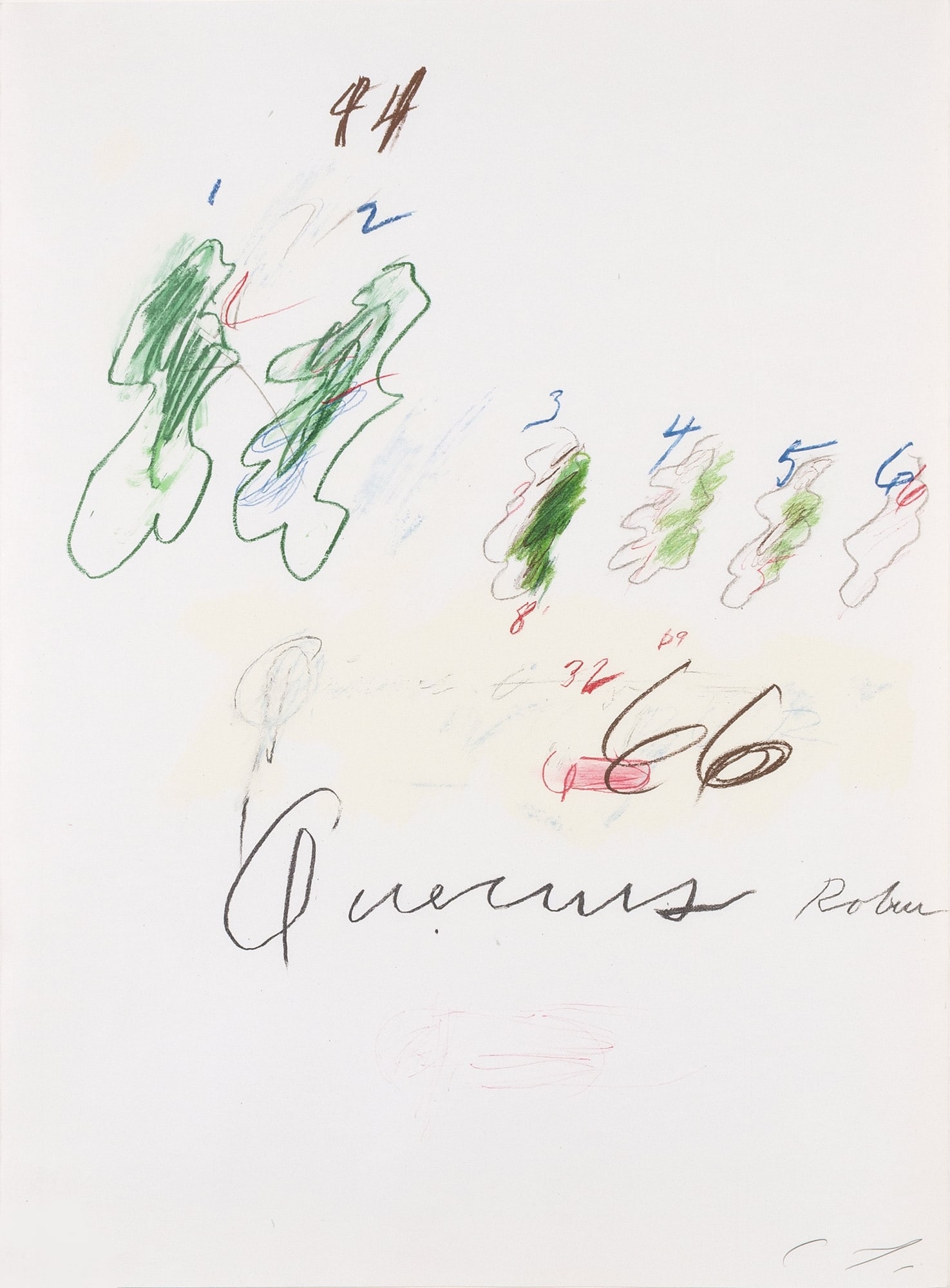 CY Twombly Untitled Print (1 of 1)