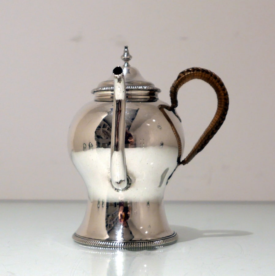 18th Century Antique George III Sterling silver Gravy Argyle London 1772 Walter Brind (1 of 12)