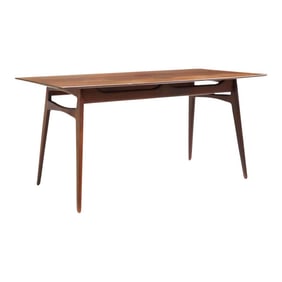 1950s Vintage Italian Mid-Century Modern Teak Dining Table