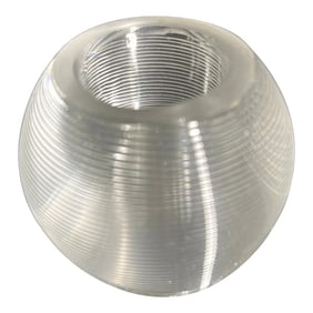 Early 20th Century Edwardian English Blown Glass Match Striker