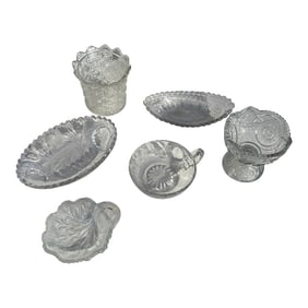 1970s Collection of Glass Bowls- Set of 6