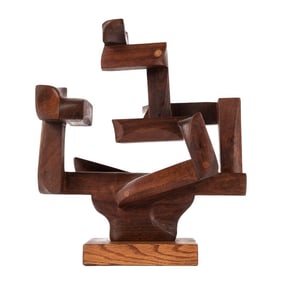 1980s Mid-Century Modern Mario Dal Fabbro Sculpture