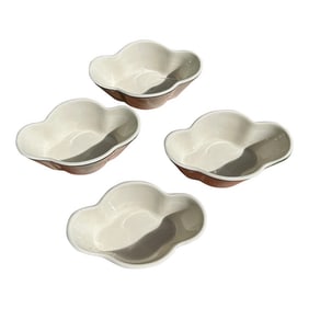 1970s HLC USA Augratin Clover Bowls- Set of 4