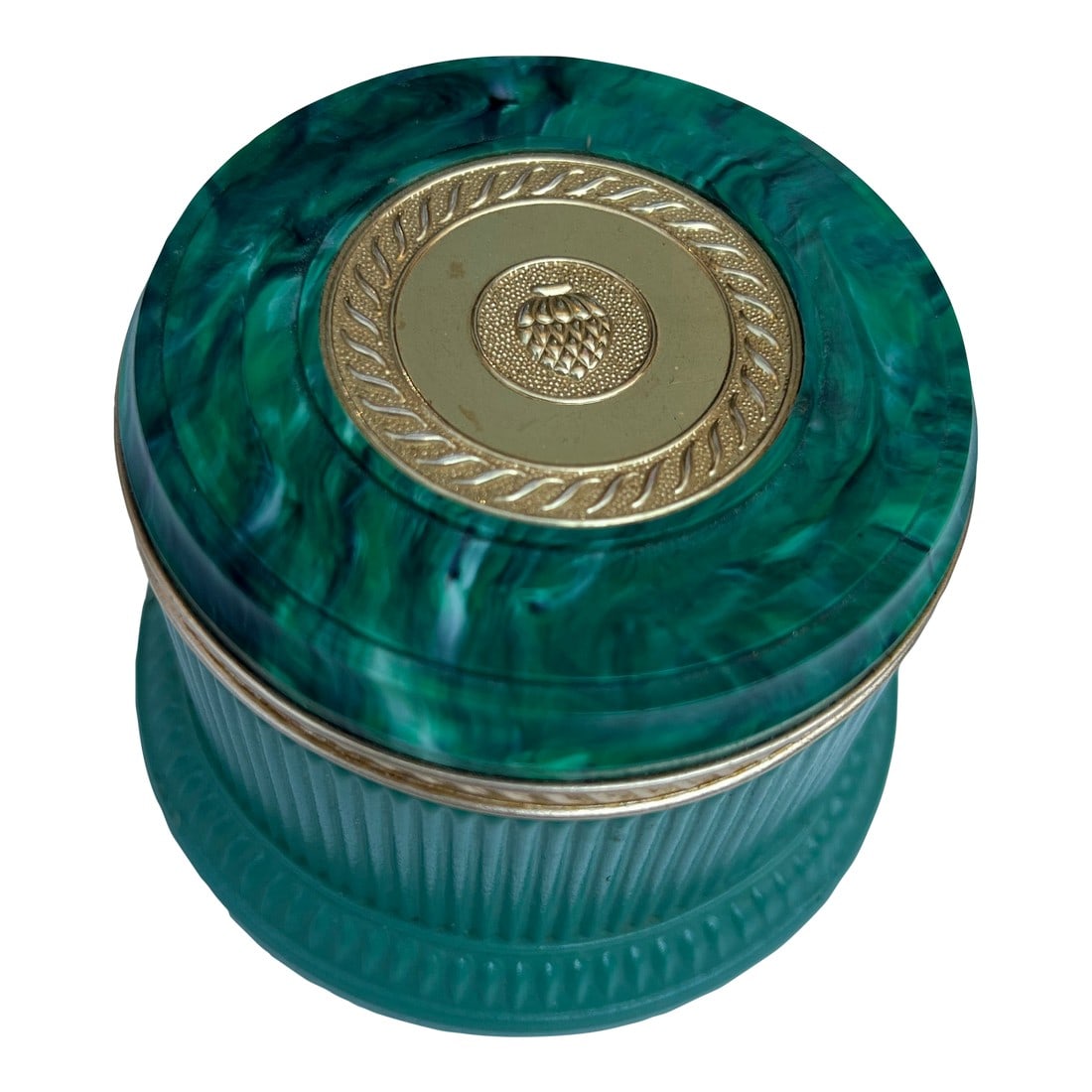 Vintage Faux Malachite Box: Up for consideration is a beautiful small malachite faux box. This would be lovely in your home and it is a great find for the interior design enthusiast. Please check out my other listings! Condition