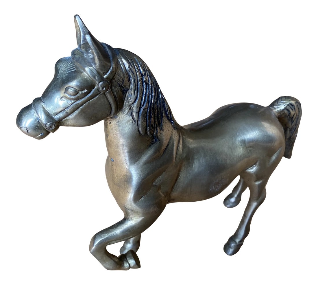Vintage Brass Horse Figurine (1 of 6)
