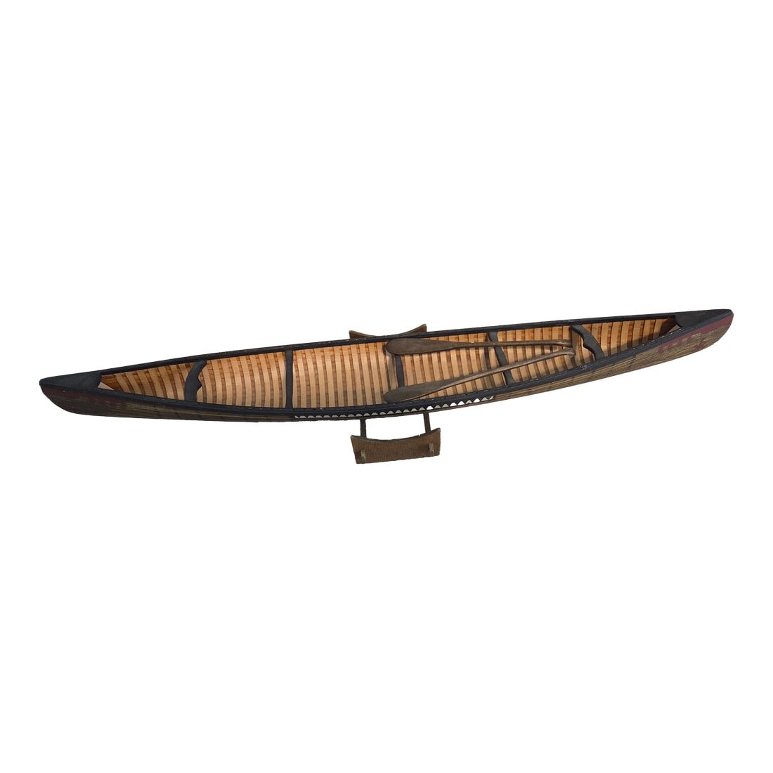 1970s Artisan Handcrafted Canoe (1 of 4)