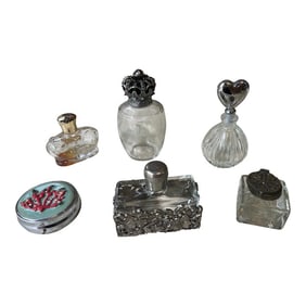 Collection of Vintage Perfume Bottles- Set of 6