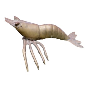 1970s Brass Crawfish Nicknack