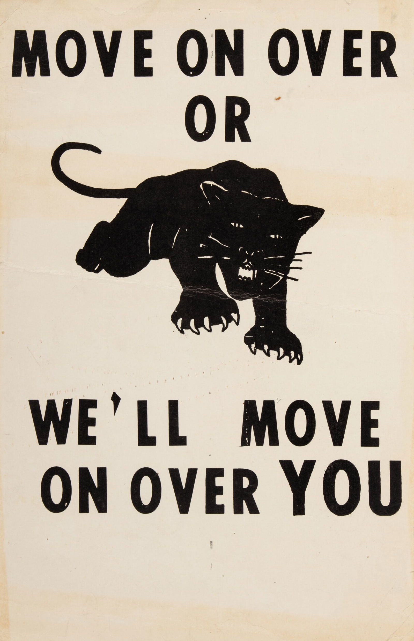 Black Panther Move On Over Poster (1 of 1)