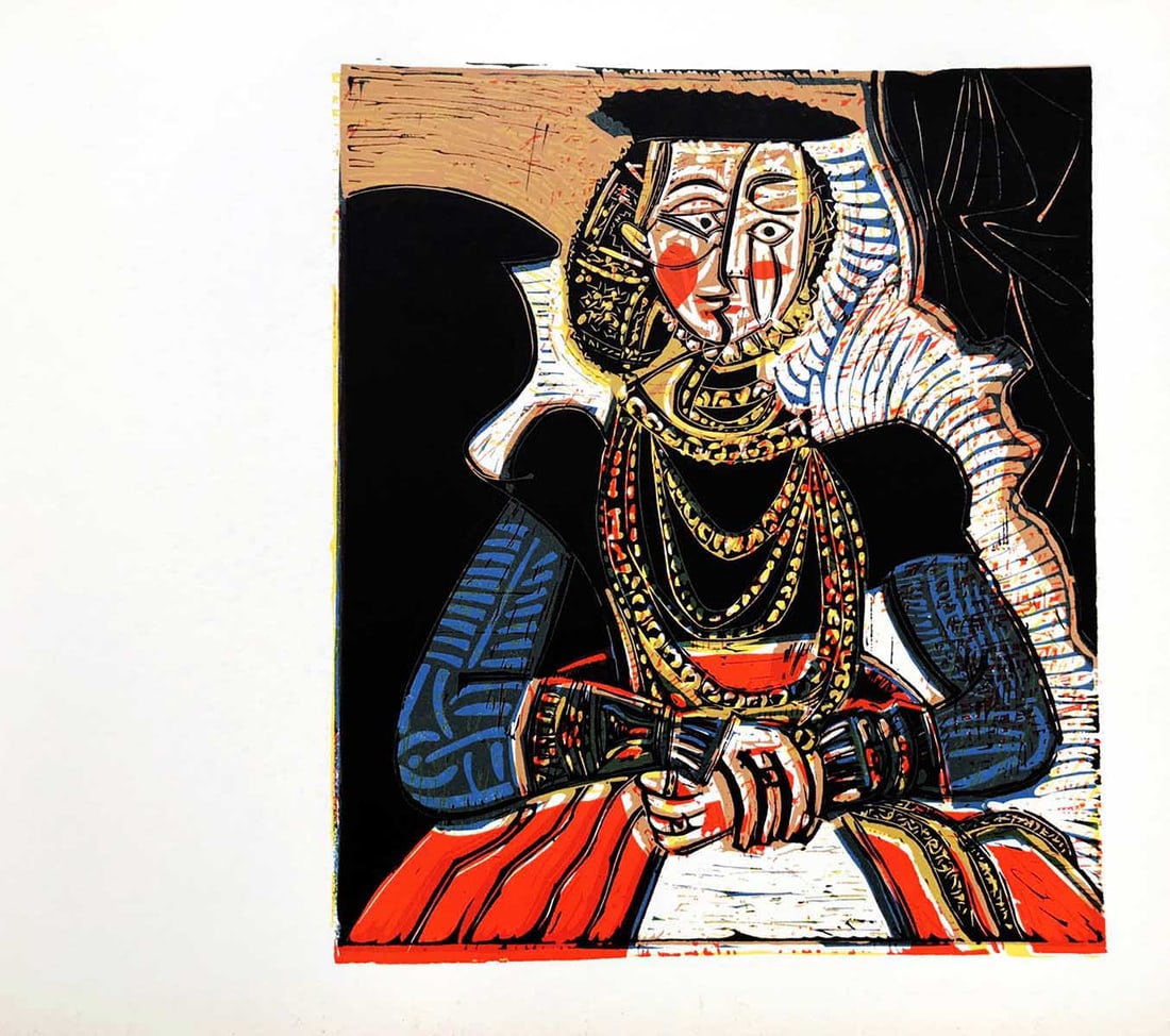 Picasso 1 Buste de Femme d'apres Granache Jeune (1 of 1)