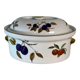 Royal Worcester Evesham Gold Covered Tureen