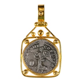 Antique Roman Septimus Severus Pendant