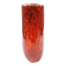 Late 20th Century Decorative Art Glass Vase