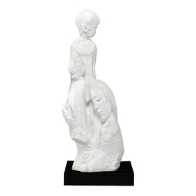 1988 Modern a Mothers Love Sculpture by David Fisher for Austin Productions