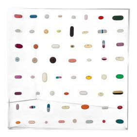 Ray Geary Acrylic Pill Sculpture