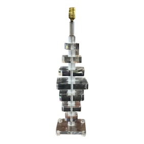 Mid-Century Lucite Lamp