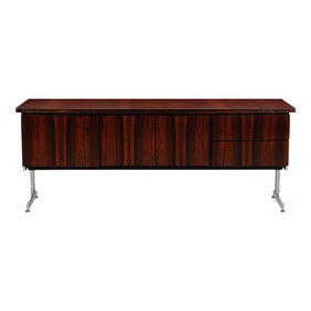 1960s Hugh Acton Rosewood Credenza Cantilever International Design