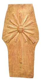 19th Century Italian Sun in Splendor Wall Plaque