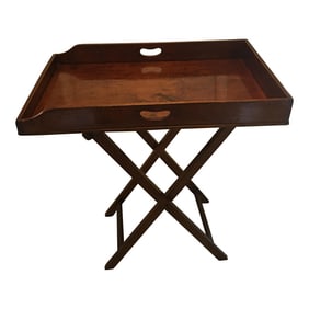 Butlers Tray and Stand Antique English