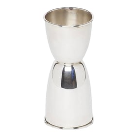 1964' Mid-Century Modern Sterling Silver Double Jigger Cup by Gorhamwith Mixing Guide