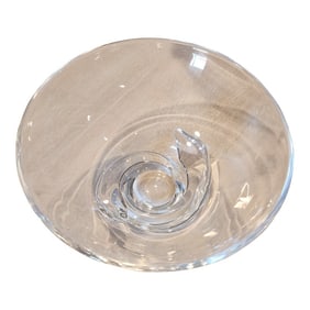 Steuben Crystal Swirl Bowl