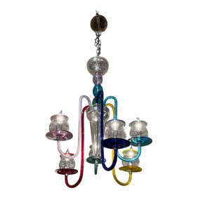 Murano DeMajo Multi Colored Chandelier