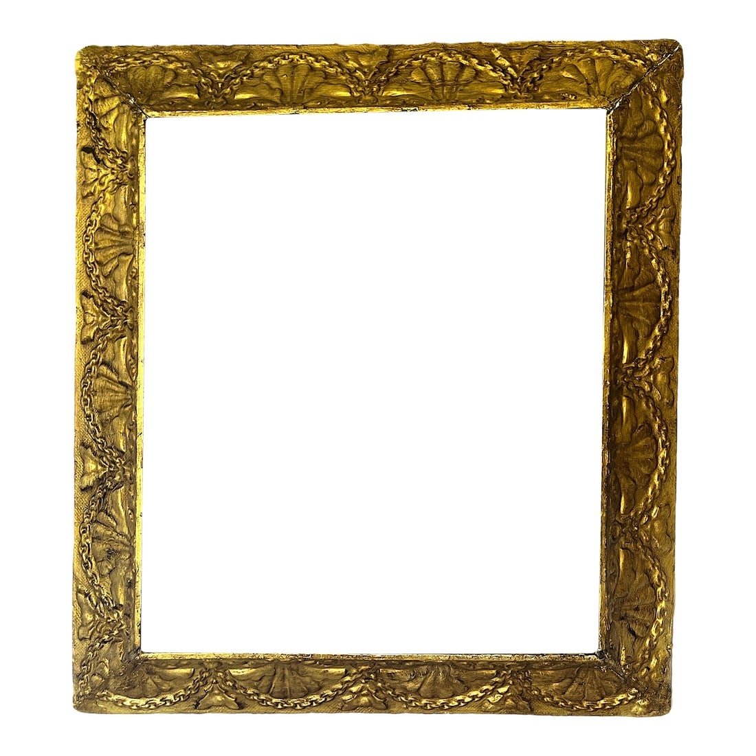 Antique Louis XVI Giltwood Frame With Shell & Garland Detailing, 19th Century (1 of 12)