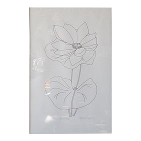 Betsy Tryon Framed Botanical, DTD 1978 (Sold Individually)