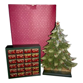 Villeroy & Boch Nostalgic Ornaments Advent Calendar Christmas Tree