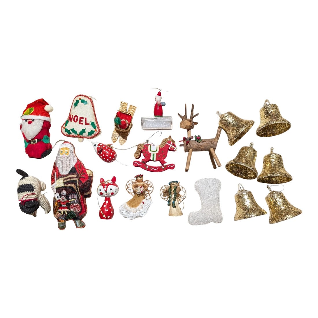 19 Piece Vintage Non-Breakable Christmas Ornaments (1 of 5)