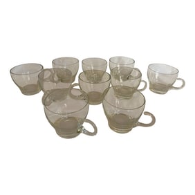 Mid-Century Modern Demitasse Glasses- Set of 10