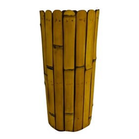 Late 20th Century Bamboo Umbrella Stand