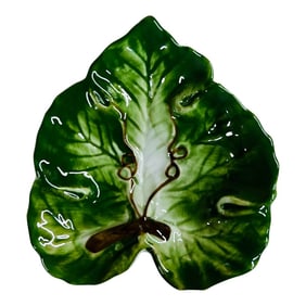 Andrea by Sadek Small Leaf Trinket Dish