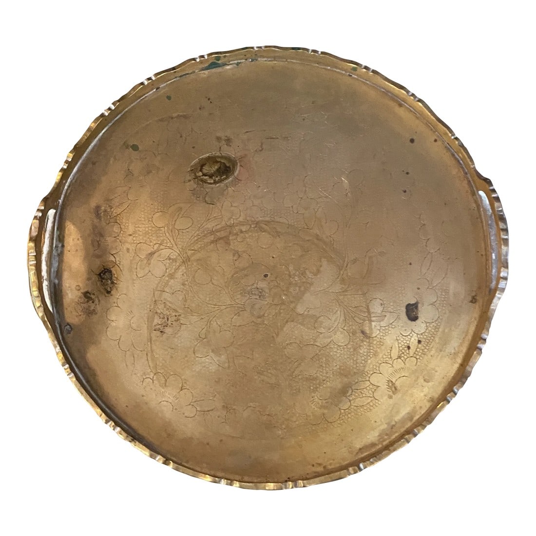 1970s Brass Decorative Tray (1 of 6)