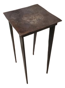 Small Jon Sarriugarte Brutalist Iron Table
