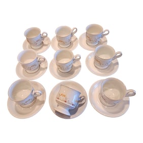 Vintage Avignon Denby Tea Cups and Saucers