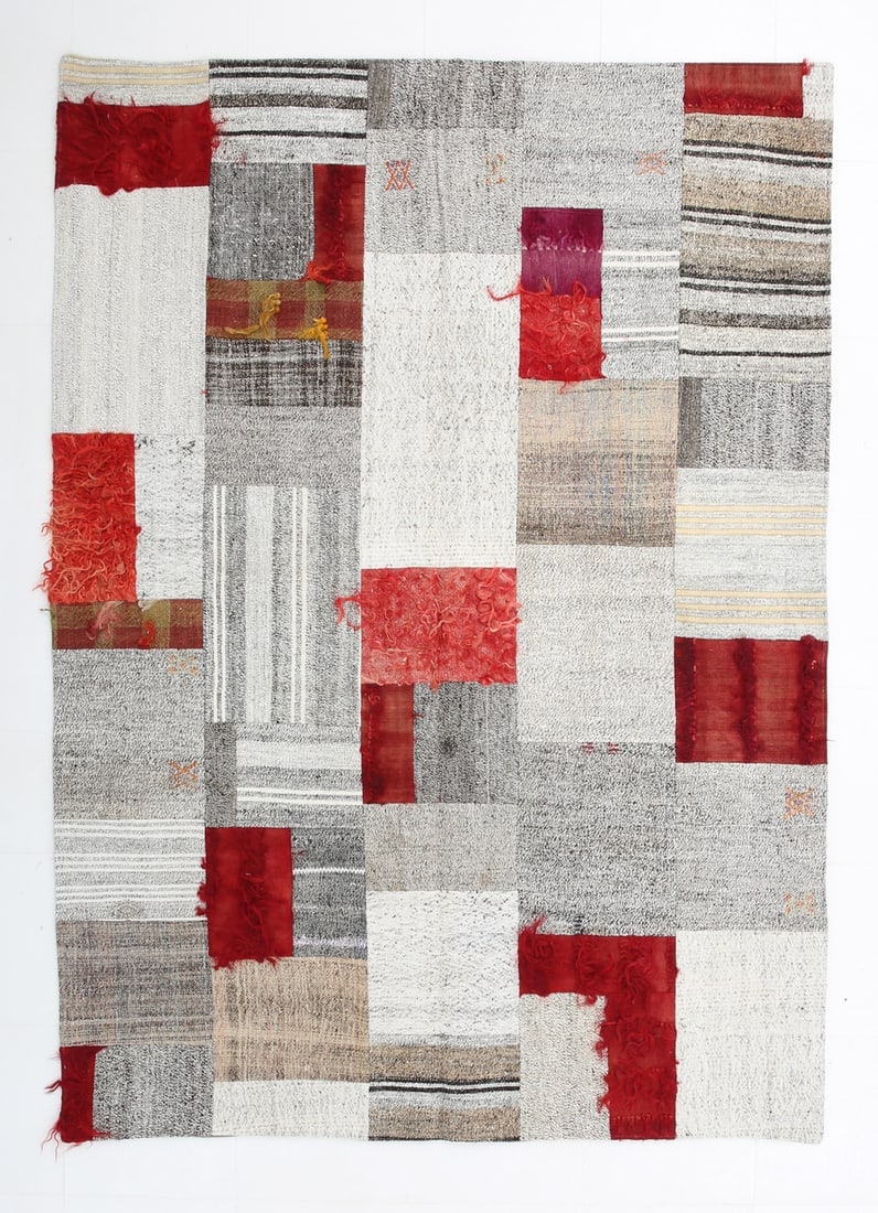 5'10'' x 8'0'' Turkish Flatweave Kilim Rug - 60660 (1 of 20)