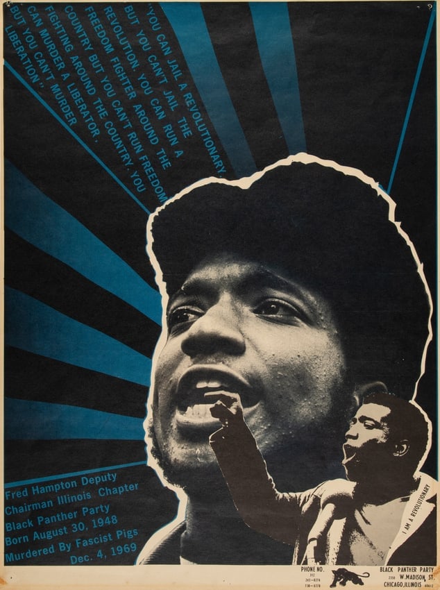 Emory Douglas Fred Hampton Poster (1 of 1)
